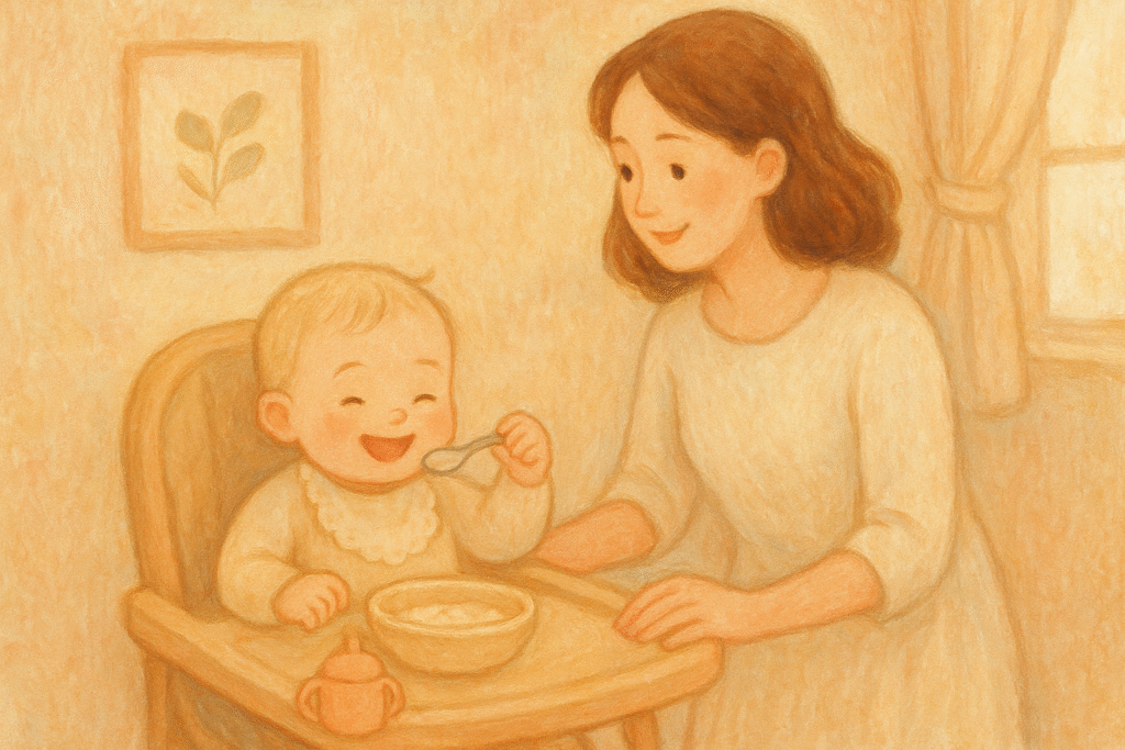 baby first breakfast ideas from 6 months to 12 months