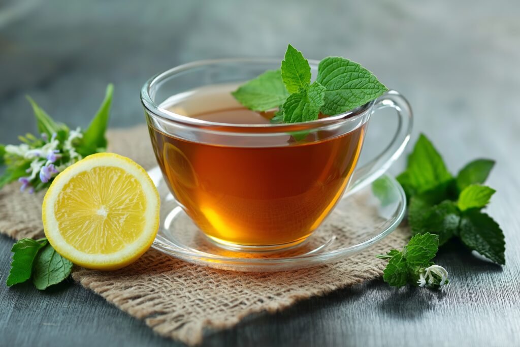 lemon balm tea