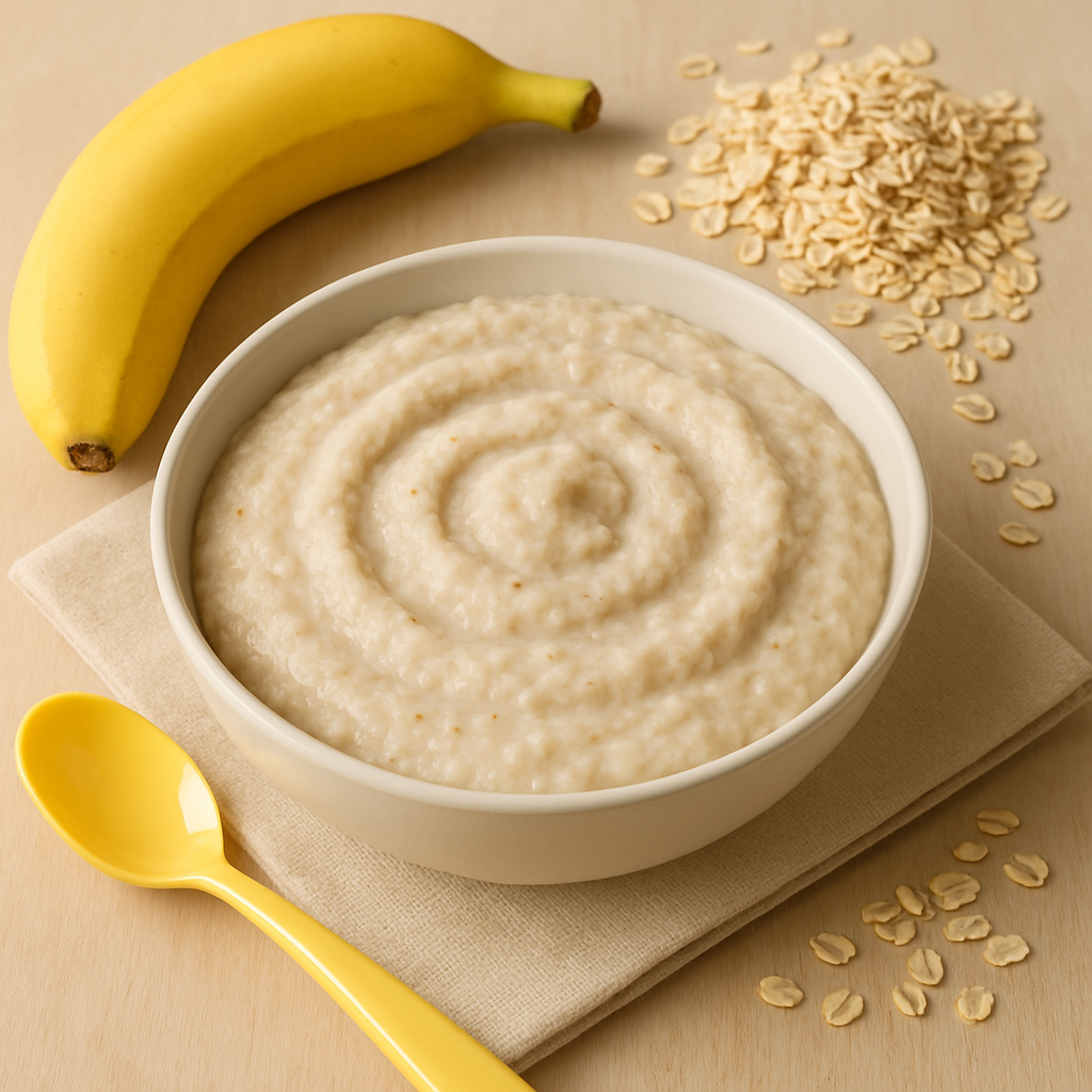 oats & banana porridge