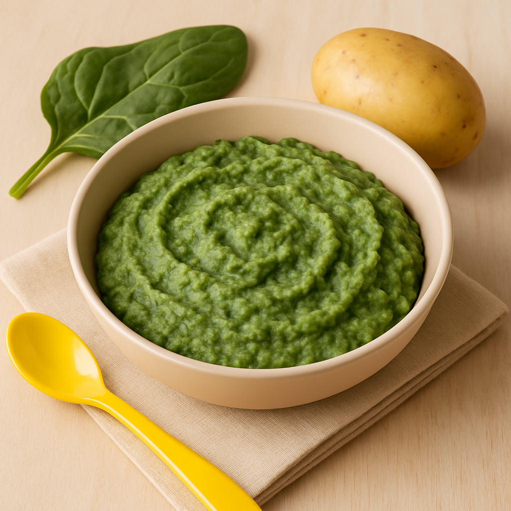 spinach & potato mash