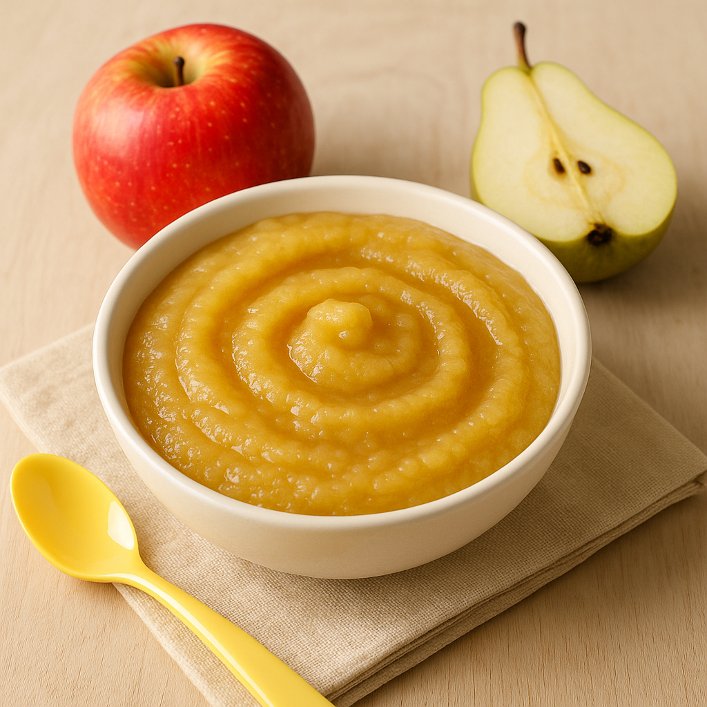 apple & pear compote