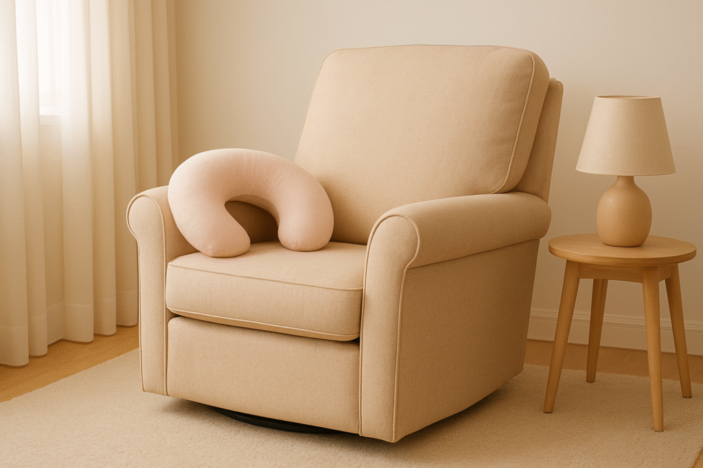 mom breastfeeding chair