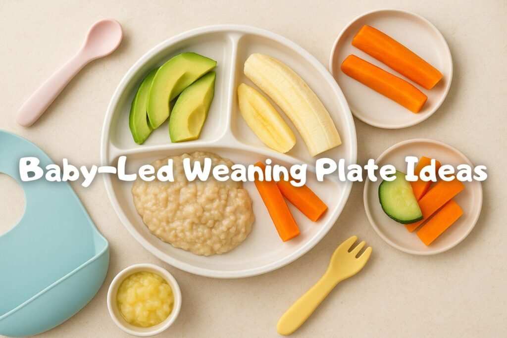 baby led weaning plate ideas