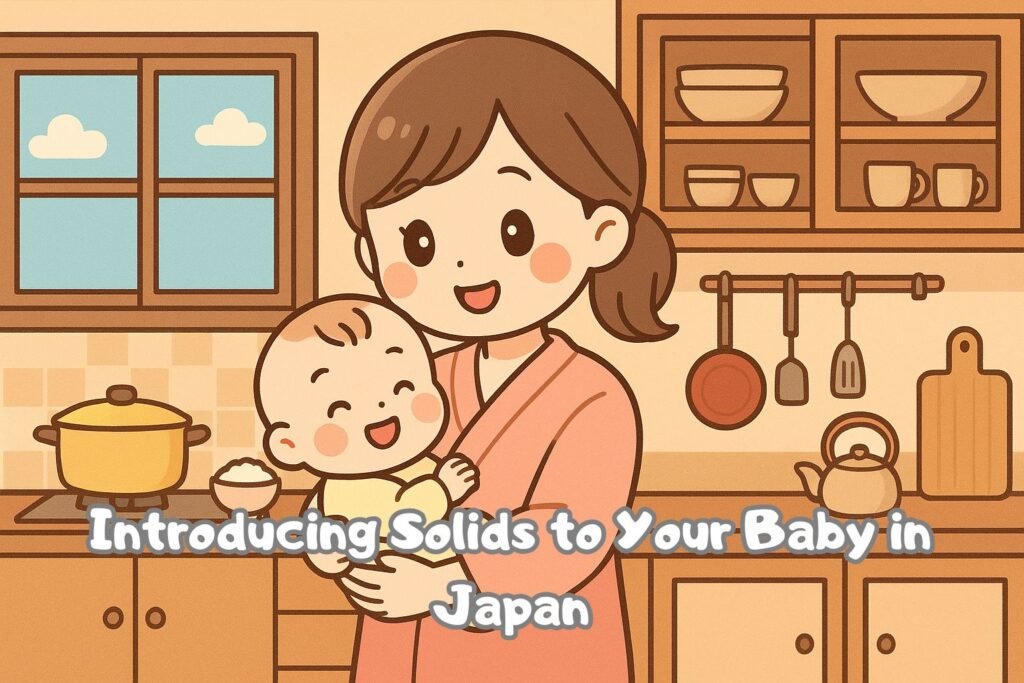 introducing solids to your baby in japan