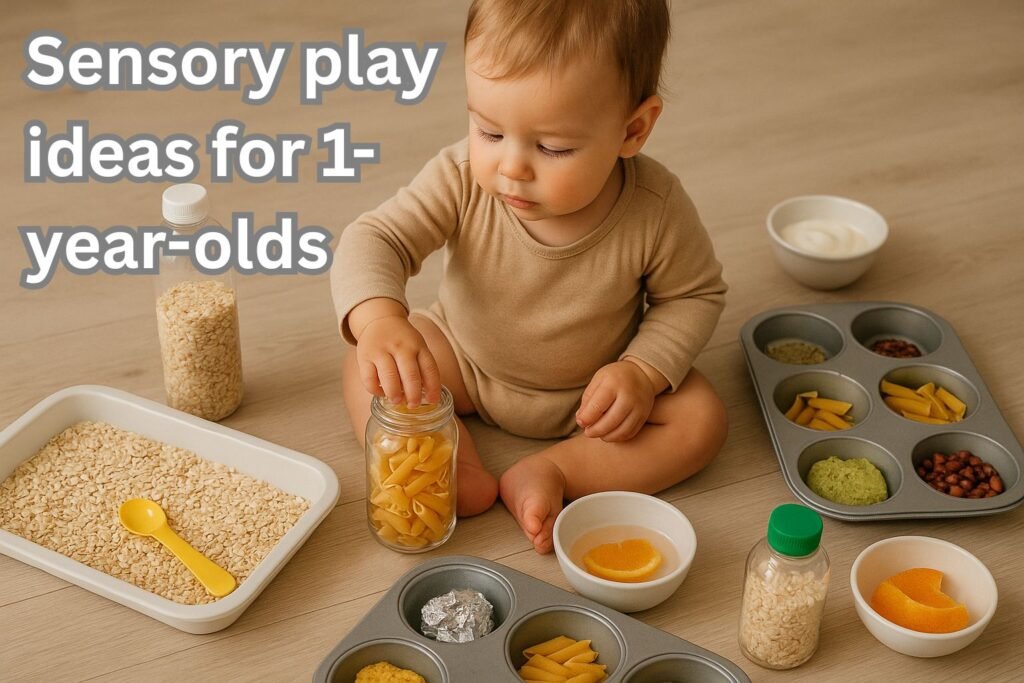 sensory play ideas for 1 year olds