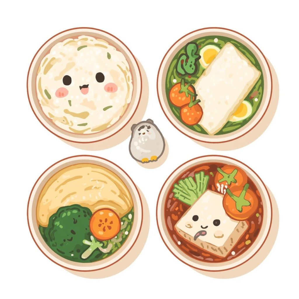 Introducing Solids to Your Baby in Japan kawaii foods for babies 1