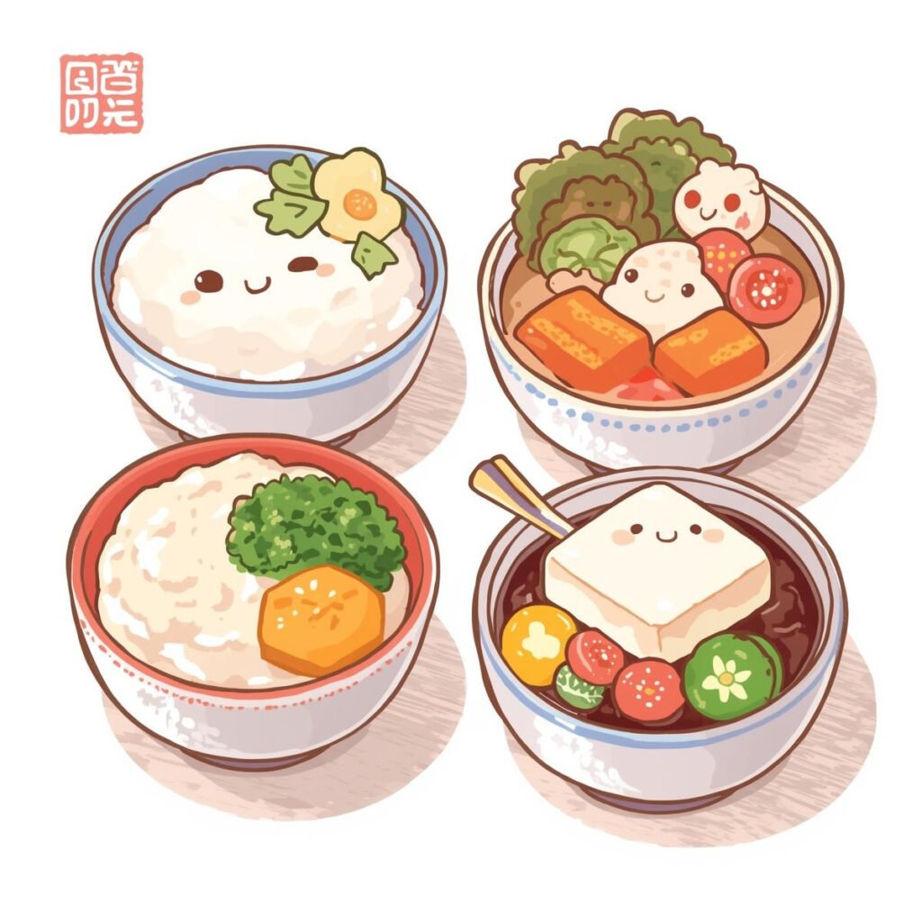 Introducing Solids to Your Baby in Japan kawaii foods for babies 2