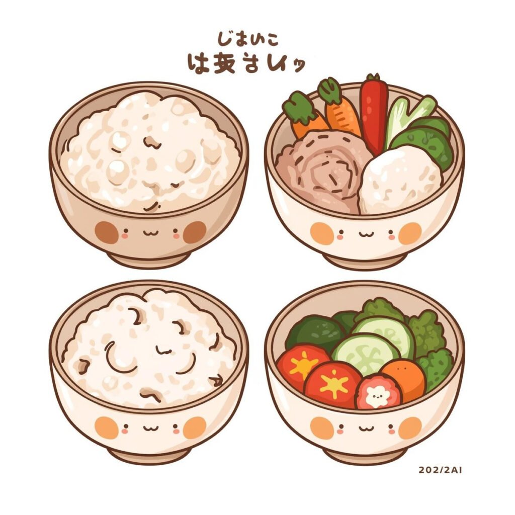 Introducing Solids to Your Baby in Japan kawaii foods for babies 4