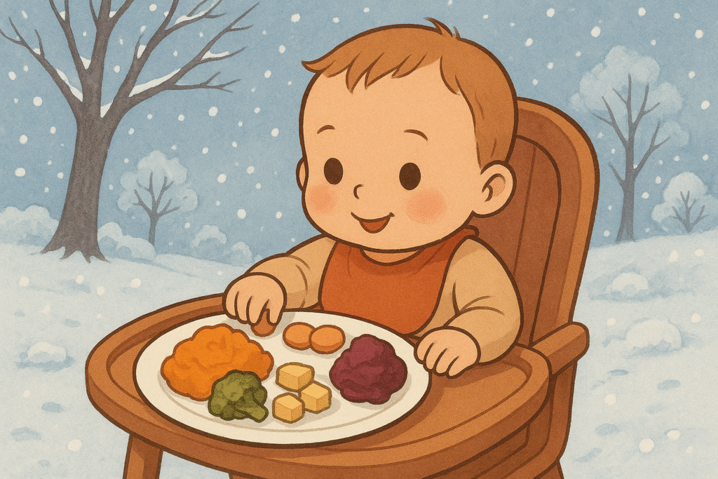 seasonal foods for babies winter