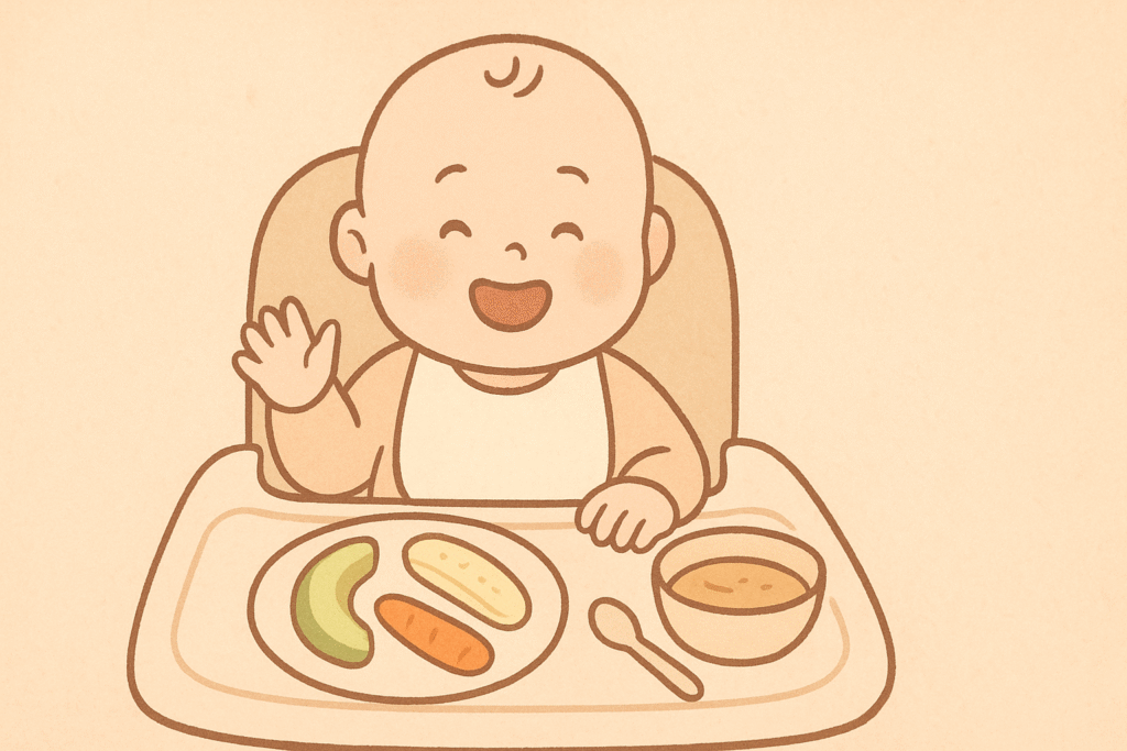 starting solids at 6 months old