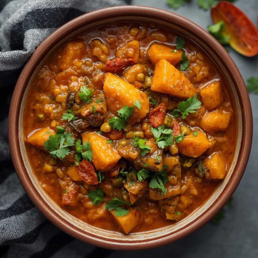 sweet potato lentil stew (1)